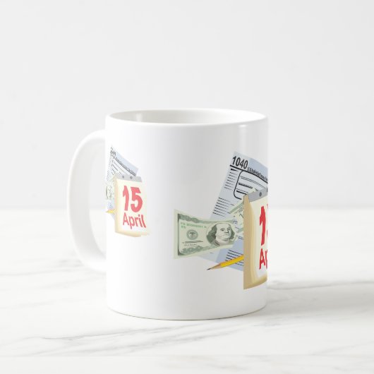 15 april - koffiemok (Voorkant links)