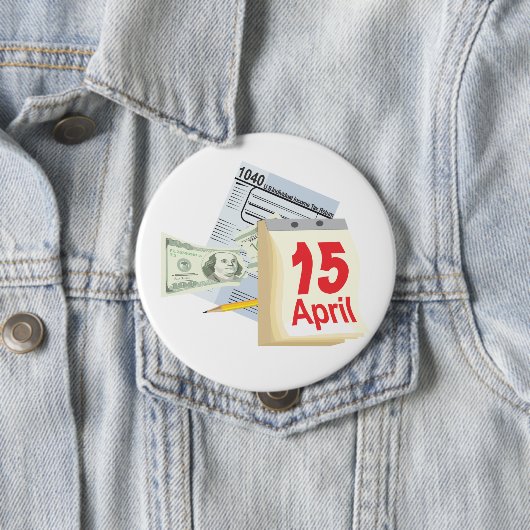 15 april - ronde button 4,0 cm (In situ)