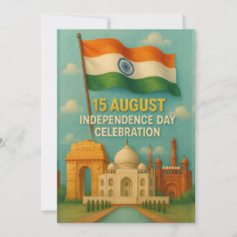 15 augustus Kaart Onafhankelijkheidsdag