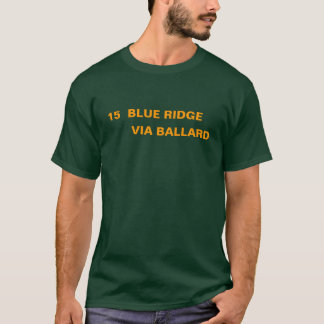 15 BLAUWE RIDGE — VIA BALLARD T-SHIRT