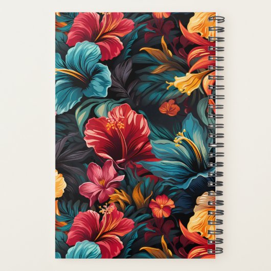 #15 Bloemen patroon Planner (Achterkant)