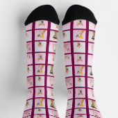 15 Collage Leuk Fotocadeau op maat gepersonaliseer Sokken (Top)