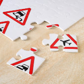 15 Driehoekverkeerssignalen Legpuzzel (Zijkant)