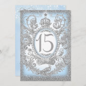 15 Eenmaal per keer prinses Blue Kaart (Voorkant / Achterkant)