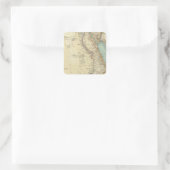 15 Egypte Vierkante Sticker (Tas)