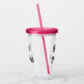 15 & Fabulous - Quinceanera 15e Mok op zaterdag Acryl Drinkbeker (Links)