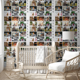 15 Familie Fotocollage Sjabloon Custom Wallpaper Behang