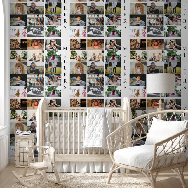 15 Familie Fotocollage Sjabloon Custom Wallpaper Behang (Kinderen)