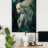 *~* 15 FD3 Enchanting Nymph Spirit Fantasy Poster (Thuiskantoor)