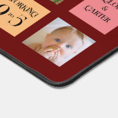 15 foto, 6 kleurenblok op Bourgogne Bureaumat (Hoek)