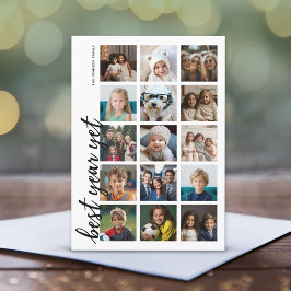 15 Foto beste jaar, maar HYN minimaal Feestdagenkaart