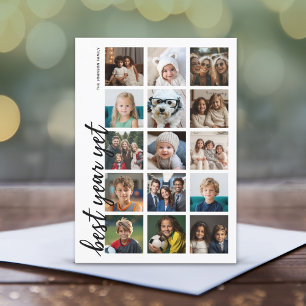 15 Foto beste jaar, maar HYN minimaal Feestdagenkaart