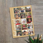 15 Foto beste jaar, maar HYN minimaal goud Feestdagenkaart