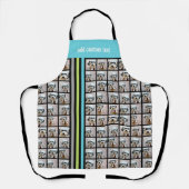 15 Foto-collage Raster, alles-over met racistische Schort (Voorkant)