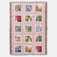 15 Foto Collage Wood Stamp Border