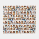 15 foto-collageraster - patroon overal fleece deken (Voorkant (Horizontaal))