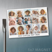 15 foto-collageraster - scripttekst - magneet