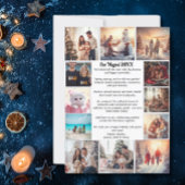 15 Fotocollage Moderne Kerstjaarsamenvatting Feestdagenkaart