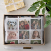 15 Fotorooster - Witte achtergrond Minimal Tissuepapier (Geschenk)