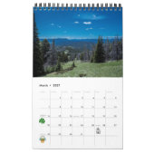 15 Foto's Schilderachtig bergen personaliseren Kalender (Mar 2027)