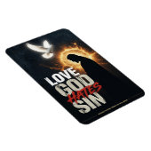 #15   God liefhebben zonde haten Magneet (Rechterzijde)