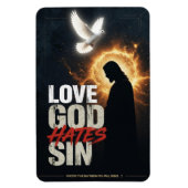 #15   God liefhebben zonde haten Magneet (Verticaal)
