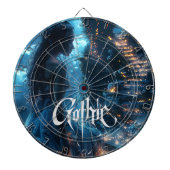 #15 Gotische pret Dartbord (Voorkant)