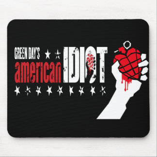 15 GREEN DAY AS Idiot logo Accessories Mouse Pads Muismat