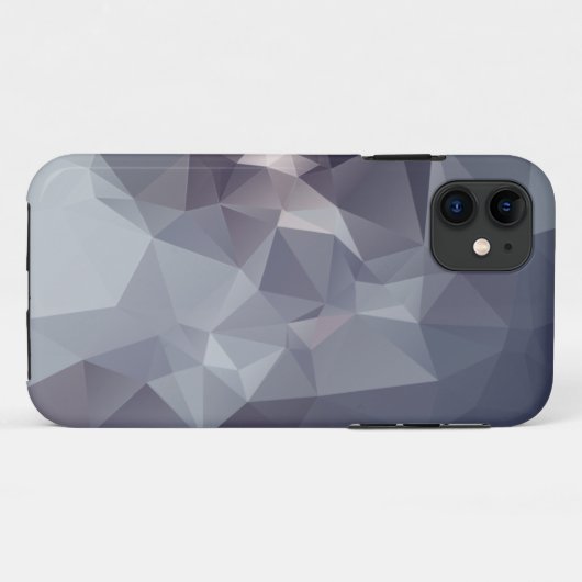 15 Grijze piramide Patroon Case-Mate iPhone Case (Achterkant (horizontaal))