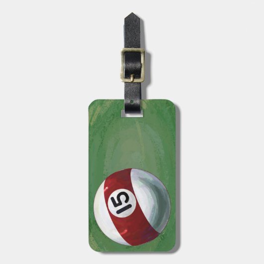 15 inch bagagelabel (Voorkant verticaal)