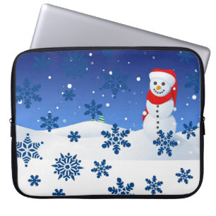 15-inch hoes voor kerstlaptop uit neopreen, Snowma