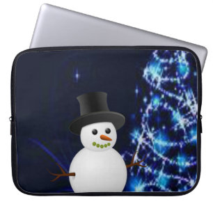 15-inch hoes voor kerstlaptop uit neopreen, Snowma
