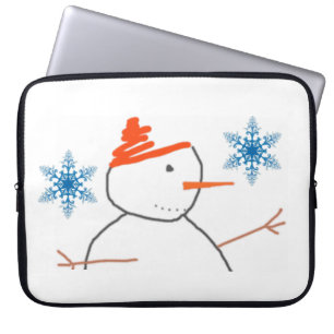 15-inch hoes voor kerstlaptop uit neopreen, Snowma