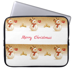 15-inch hoes voor kerstlaptop uit neopreen, Snowma