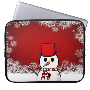 15-inch hoes voor kerstlaptop uit neopreen, Snowma