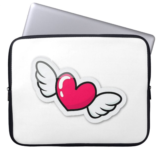 15-inch hoes voor neopreen-laptop (Voorkant)