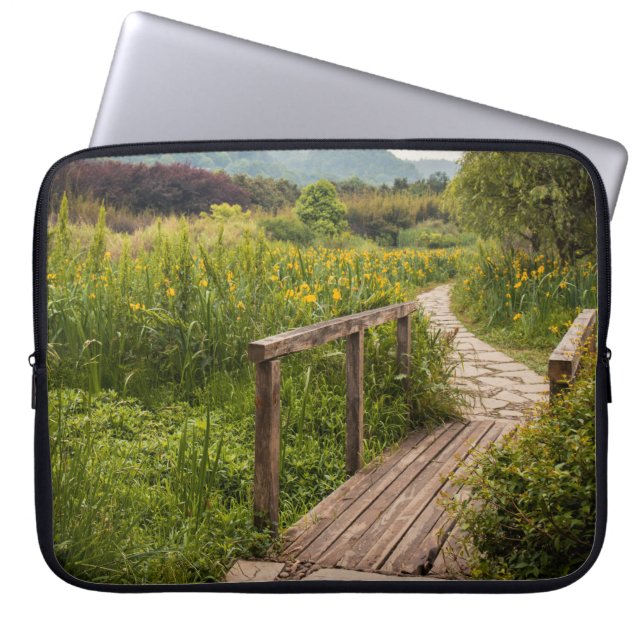 15-inch hoes voor neopreen-laptop (Voorkant)