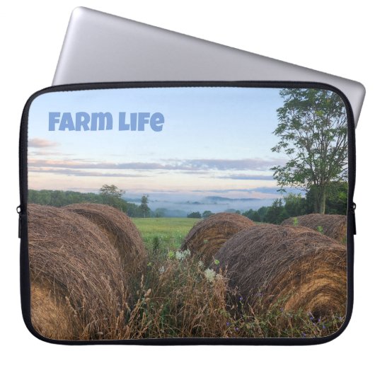 15-inch hoesje laptop met ritssluiting laptop sleeve (Voorkant)