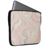 15-Inch Laptop Sleeve – Floral & Gradient Grain  (Voorkant Rechts)