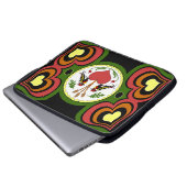 15-inch laptophoes met lang Relatie Laptop Sleeve (Voorkant onderkant)
