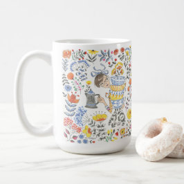15-inch Oz Blossom Brew-Mok Koffiemok