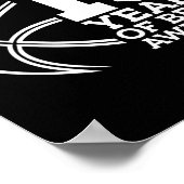 15 JAAR GEWELDIGE BASKETBAL 15E VERJAARDAG POSTER (Hoek)