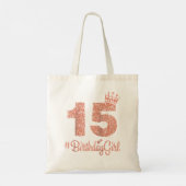 15 jaar Geweldige sinds juli 2007 15e verjaardag Tote Bag (Achterkant)