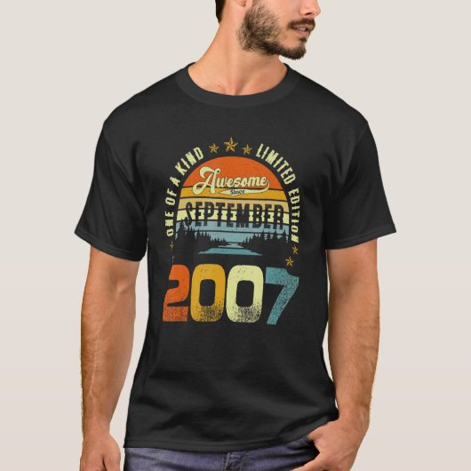 15 jaar Geweldige sinds S T-shirt (Voorkant)