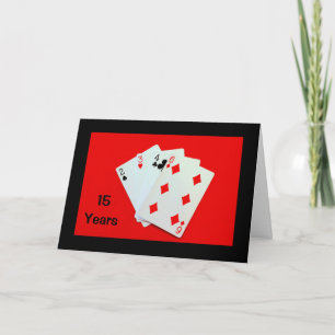 15 Jaar Is Een Groot Gegeven! Jubileum Kaart