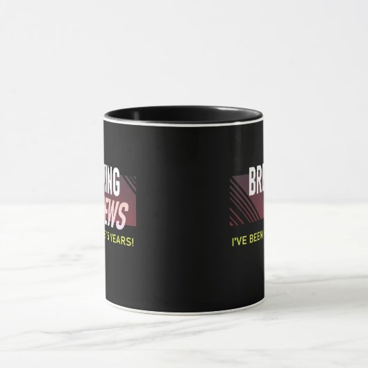 15 jaar Jubileum 15e werknemer Mok (Midden)