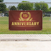 15 jaar Jubileum Spandoek (Insitu)