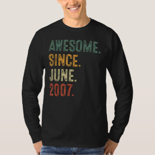 15 jaar oud 15e verjaardag decoraties Geweldige si T-shirt