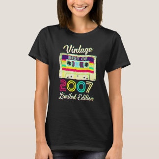 15 Jaar Oude Vintage 2007 15e Verjaardag 1 T-shirt