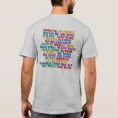 15 jaar Signature Klinkt artistiek Shirt (Achterkant)